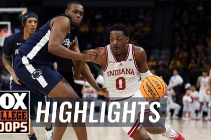 Penn State Nittany Lions vs. Indiana Hoosiers Big Ten Tournament Highlights | CBB on FOX