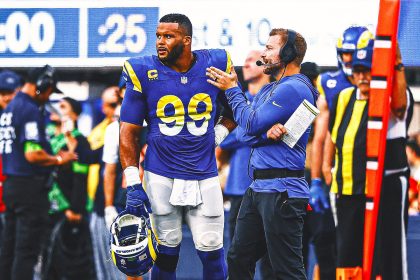 Rams' head coach Sean McVay reveals he 'had a sense' Aaron Donald was going to retire