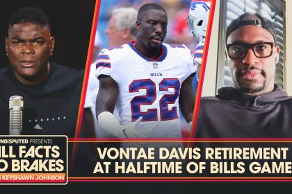 Retires at Halftime of Bills Game: Vernon Davis thoughts on brother Vontae Davis | All Facts No Brakes