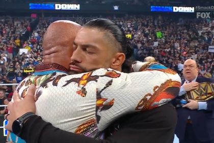 Roman Reigns tells The Rock to Acknowledge him before agreeing to tag vs. Cody Rhodes, Seth Rollins