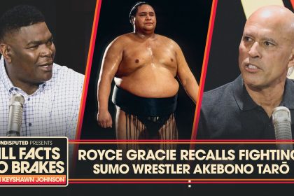 Royce Gracie fought sumo wrestler Akebono Tarō & won | All Facts No Brakes