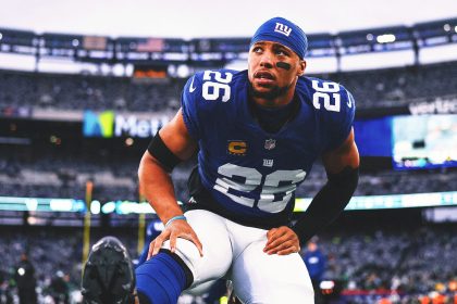 Saquon Barkley jukes tampering accusations, regrets social media feud