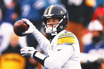 Steelers GM has 'full faith' in QB Kenny Pickett despite struggles last season