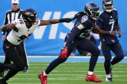 The addition of Derrick Henry should help take pressure off Lamar Jackson, Ravens