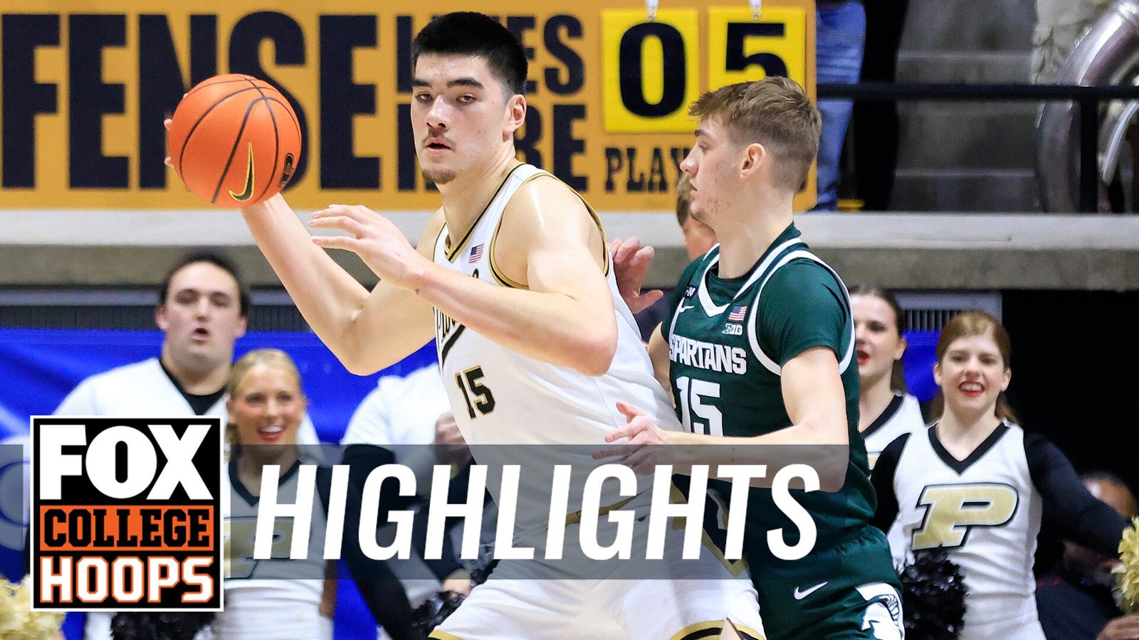 Michigan State Spartans vs. No. 2 Purdue Boilermakers Highlights