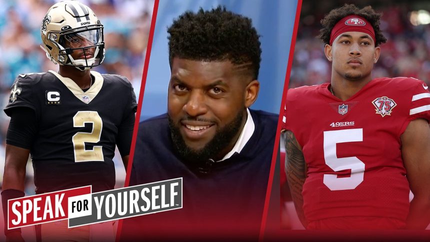 Trey Lance, Jameis Winston highlight NFC QBs under pressure list | SPEAK FOR YOURSELF