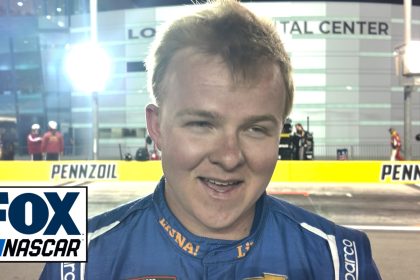 Tyler Ankrum reflects on second-place finish in Las Vegas | NASCAR on FOX