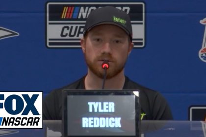 Tyler Reddick says Ty Gibbs has speed and his first cup win could come today