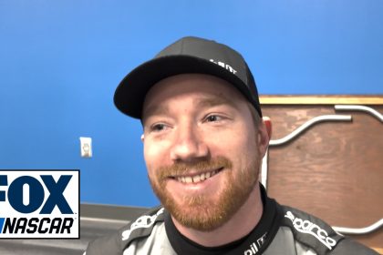 Tyler Reddick speaks on pit road mishap during practice | NASCAR on FOX