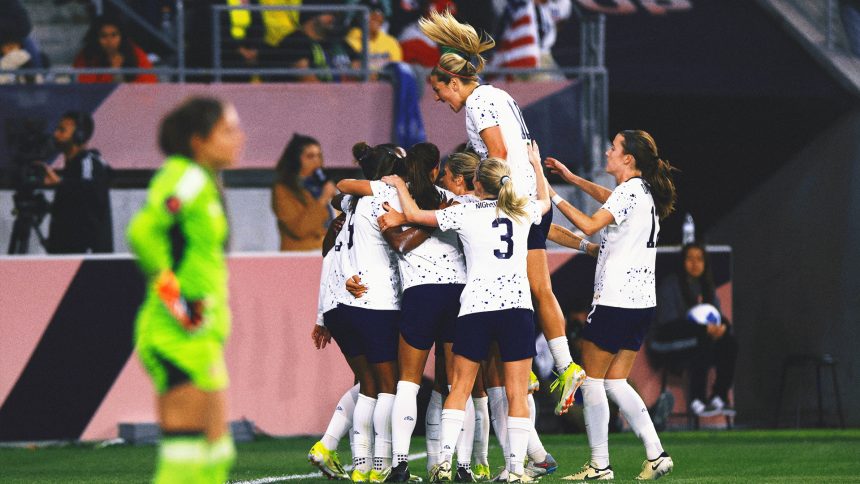 USWNT advances to Gold Cup semifinals with 3-0 win vs. Colombia