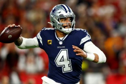 What happens if the Cowboys don't extend Dak Prescott's contract in 2024?