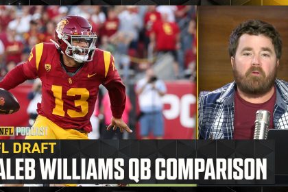 Where does Caleb Williams rank among former NFL QB prospects? | NFL on FOX Pod