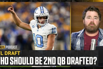 Who should be the 2nd QB drafted after Caleb Williams? | NFL on FOX Pod