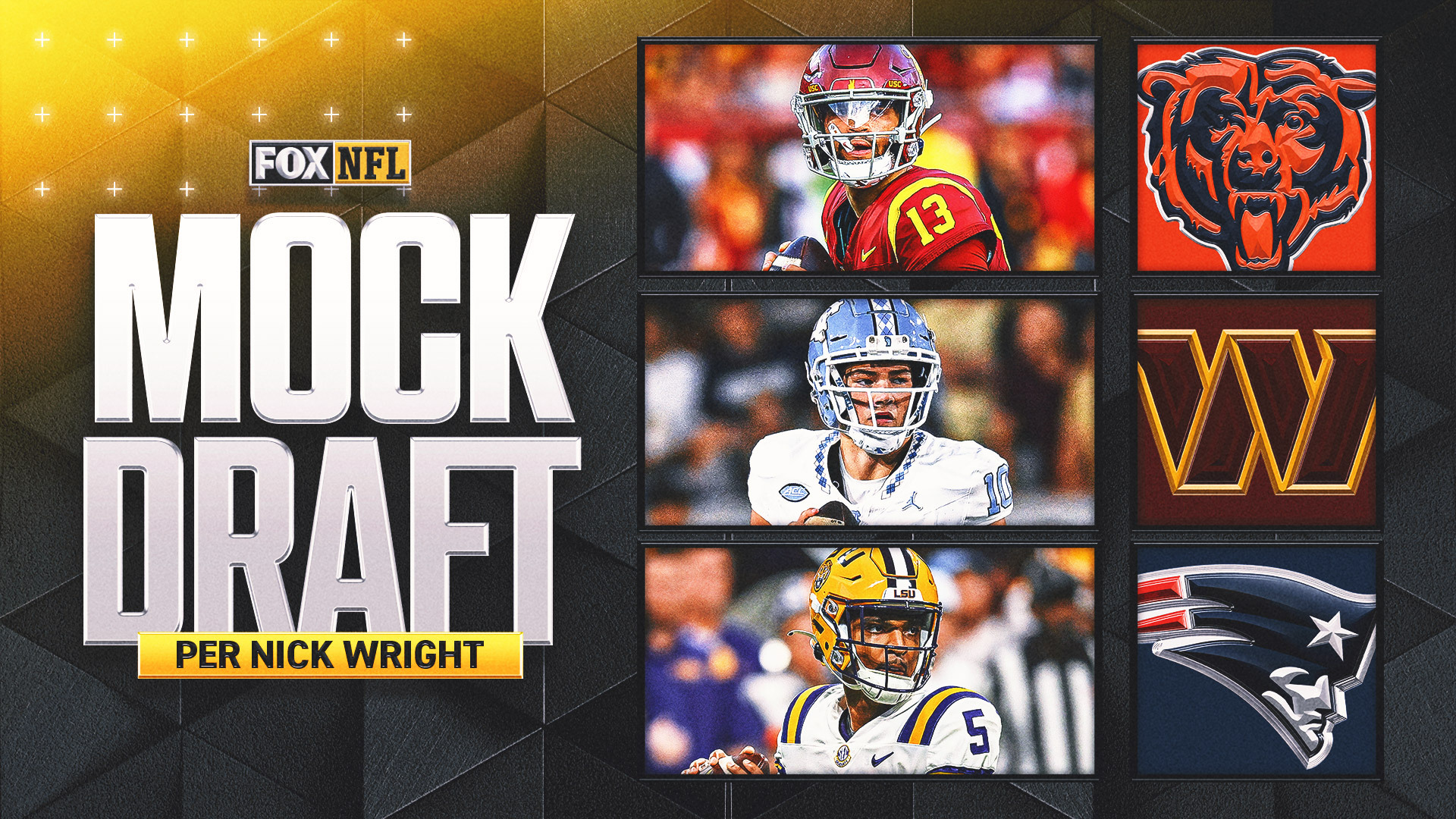 2024 NFL Draft 5 QBs drafted, Jets add Bowers in Nick Wright’s final