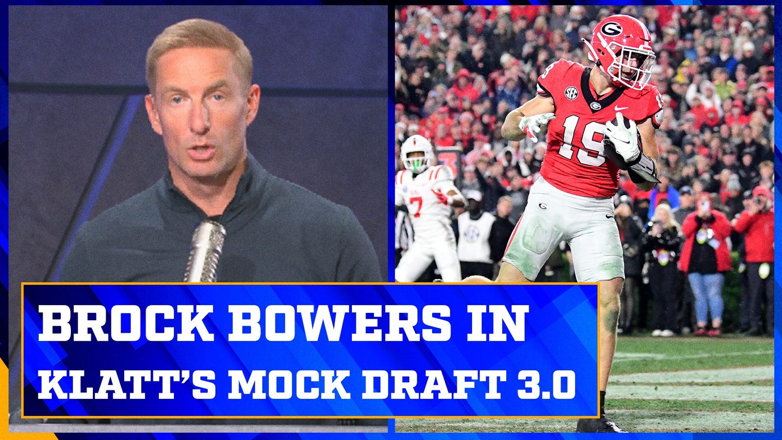 Bo Nix & Brock Bowers in Joel Klatt’s mock draft 3.0