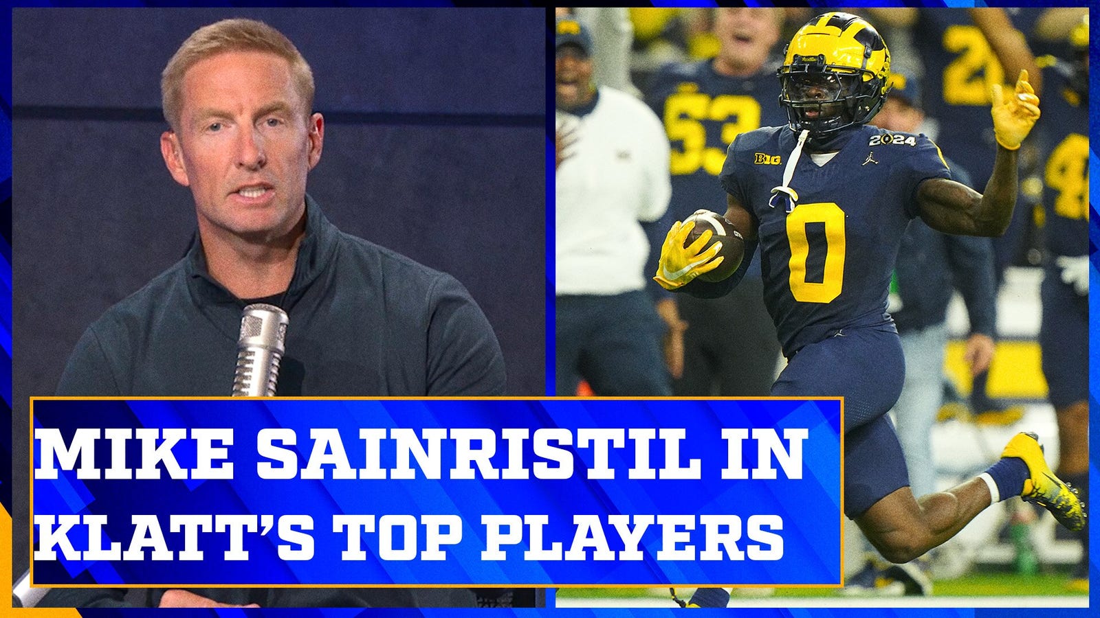 Mike Sainristil & Ladd McConkey in Klatt’s top 50 players in 2024 NFL Draft