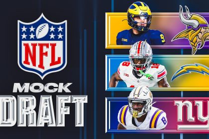 2024 NFL Mock Draft: Chargers, Giants land star wideouts after QBs go 1-4