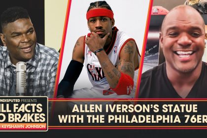 Allen Iverson’s statue with 76ers receives mixed reviews | All Facts No Brakes