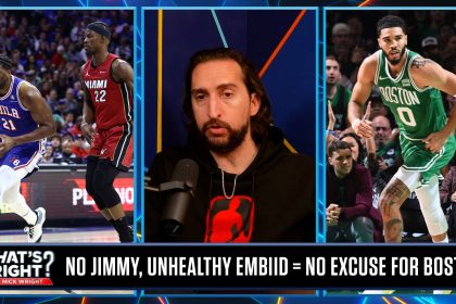 An unhealthy Joel Embiid, no Jimmy Butler means no excuse for the Celtics | What's Wright?