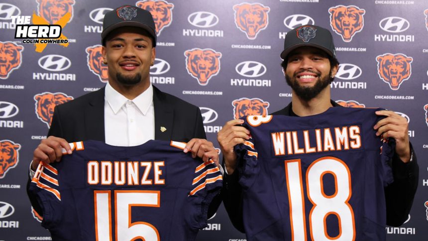 Bears won the offseason with Caleb Williams-Rome Odunze duo | The Herd