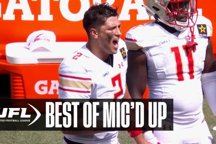 Best Mic'd Up Moments of Week 1 | UFL