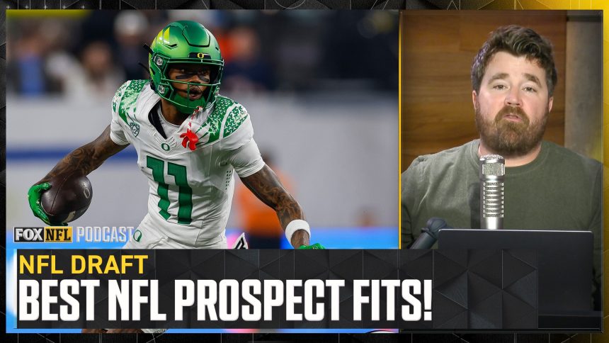 Best overall team fits in the NFL Draft ft. Troy Franklin, Jermaine Burton & more | NFL on FOX Pod