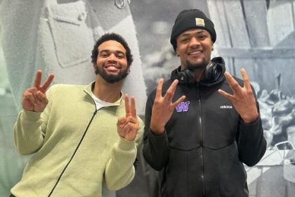 'Big fan!': Caleb Williams, Rome Odunze run into each other on flight to NFL draft