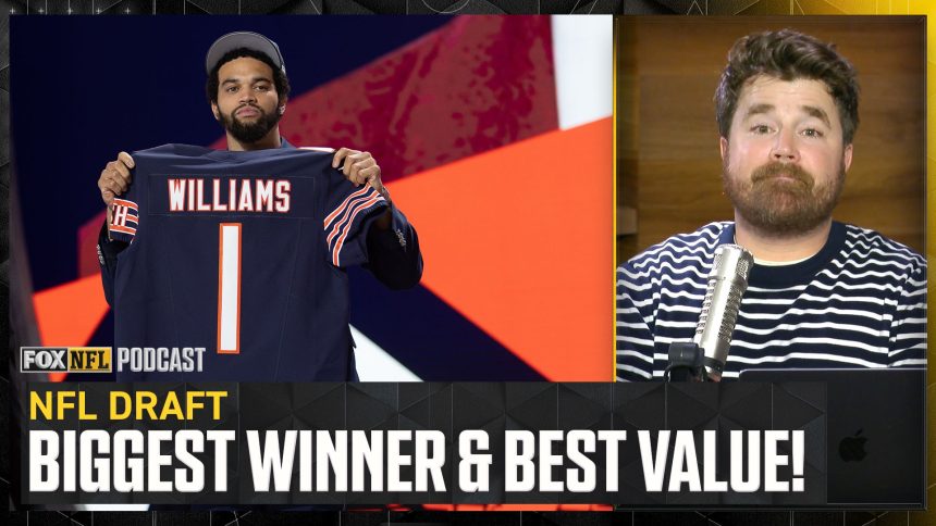 Biggest winner & best value pick from the 1st round of the NFL Draft | NFL on FOX Pod