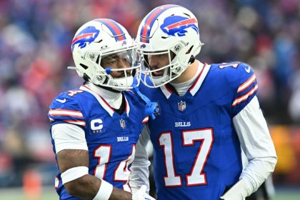 Bills' Allen: Diggs trade 'hard' but thankful for WR