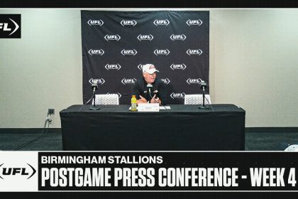 Birmingham Stallions Week 4 postgame press conference | United Football League