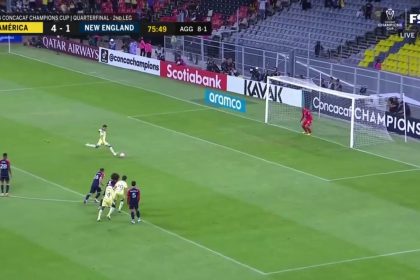 Brian Rodríguez's clinical penalty strike helps seal América's 5-2 victory over New England