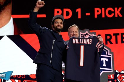 Caleb Williams eyes ‘immortality’ after being drafted 1st overall by Bears | First Things First