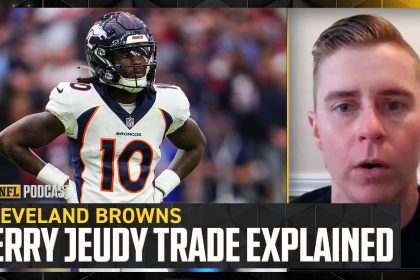 Callie Brownson talks Jerry Jeudy trade + expectations for season | NFL on FOX Pod