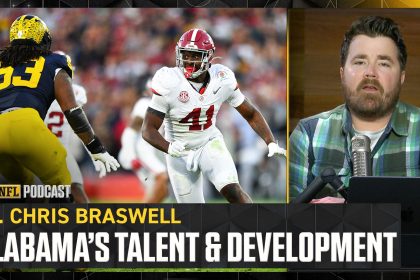 Chris Braswell talks developing at Alabama, NFL ambitions & draft process | NFL on FOX Pod