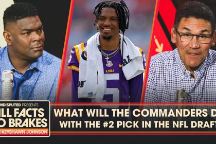 Commanders hold #2 pick in NFL Draft: Ron Rivera dishes on Daniels vs. Maye | All Facts No Brakes