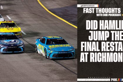 Did NASCAR make the right calls at the beginning and the end of the race at Richmond?