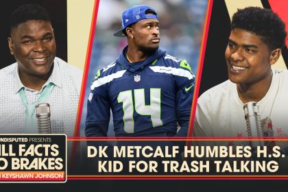 DK Metcalf, Seahawks WR Humbles High School Kid for Trash Talking | All Facts No Brakes