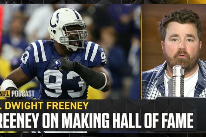 Dwight Freeney describes the emotions of entering the NFL Hall of Fame | NFL on FOX Pod