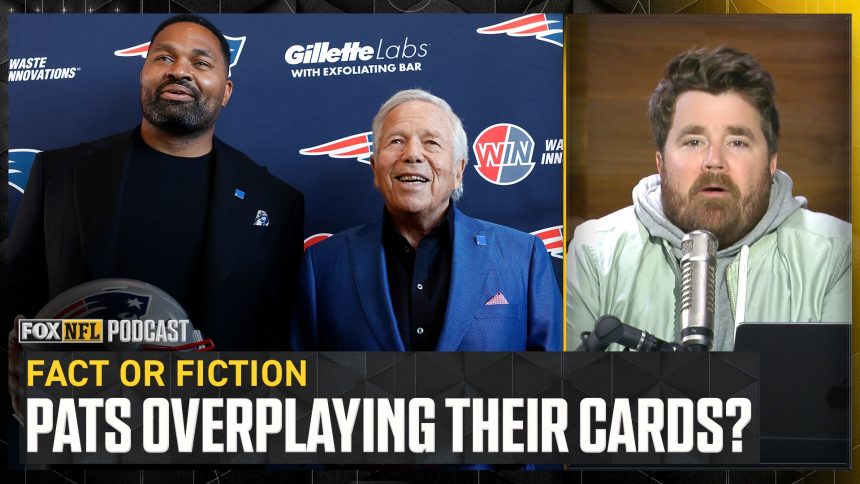 Fact or Fiction: New England Patriots overplaying their cards in the NFL Draft? | NFL on FOX Pod