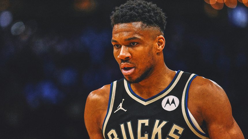 Giannis to miss Bucks' final 3 regular-season games; MRI confirms strained calf