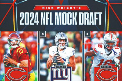 Giants draft Drake Maye, Bears draft Caleb & MHJ in Nick’s 3.0 NFL Mock Draft | First Things First