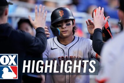 Giants vs. Marlins Highlights | MLB on FOX