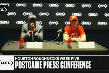 Houston Roughnecks Week 5 Postgame Press Conference | United Football League