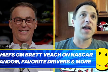 How Chiefs GM Brett Veach became interested in NASCAR, favorite drivers, car collection & more