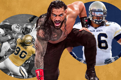 'I didn't know what hit me': Inside Roman Reigns' playing days at Georgia Tech