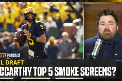 Is J.J. McCarthy going top five a SMOKE SCREEN for other NFL teams? | NFL on FOX Pod