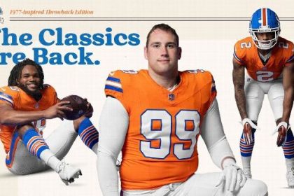 'It's time for a change': Broncos unveil new uniforms for 2024, including Orange Crush throwbacks