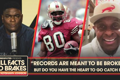 Jerry Rice challenges today’s NFL WRs: “Records are meant to be broken” | All Facts No Brakes