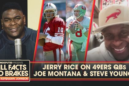 Jerry Rice finally settles the Joe Montana or Steve Young debate | All Facts No Brakes