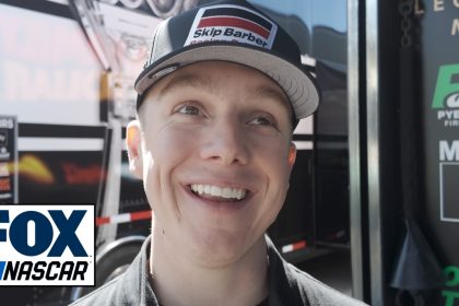 John Hunter Nemechek on the pressure of driving for accomplished drivers | NASCAR on FOX